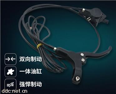  电动车断电油碟CNC一体式